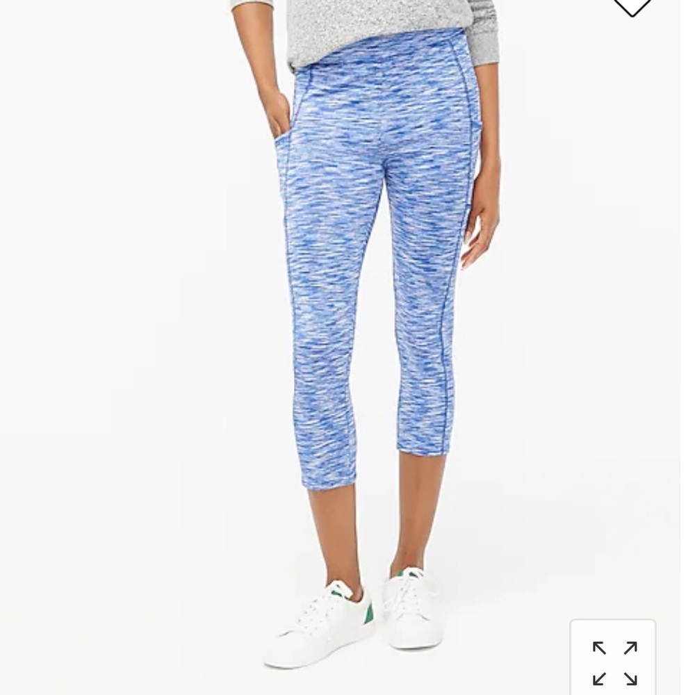 NWT J. Crew Factory Cropped legging with side pocket